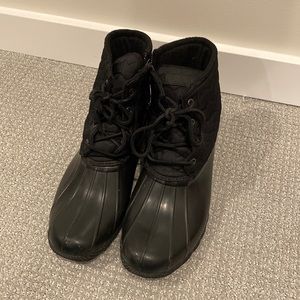 Sperry duck boots size 10!